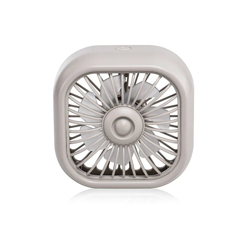 Car Fan USB Car Fan,Electric Cooling Fan Air Vent Mounted Fan Strong 2.5W 3 Speeds & Rotatable