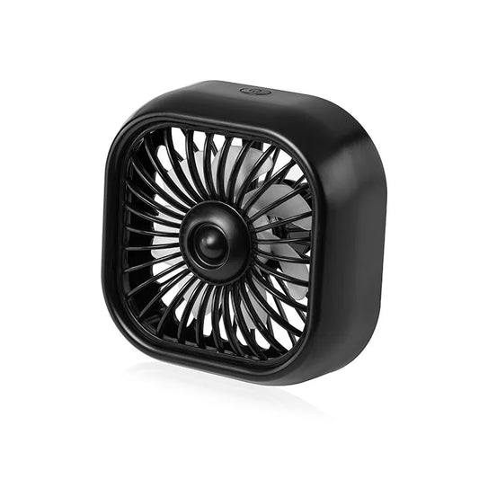 Car Fan USB Car Fan,Electric Cooling Fan Air Vent Mounted Fan Strong 2.5W 3 Speeds & Rotatable